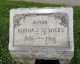 Headstone for Alvena Richter St. Myers