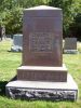 Headstone for David and Emma Tyson Santmyer b.1857