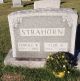 Headstone for Harold and Elsie Cockerham Strahorn
