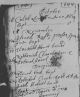 Birth record for Jael Hobart b.1643