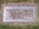 Headstone for Jennie Peck Strahorn