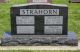 Headstone for Kenneth Ray Strahorn, Tressa Charlene Hall, and Frederick Ray Strahorn 