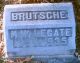 Headstone for May Legate Brutsche