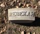 Headstone for Rebekah Zentmyer