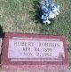 Headstone for Robert Robison