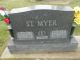 Headstone for Robert and Grace Hagerman St. Myer