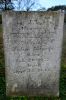 Headstone for Susannah Hauer Kinch
